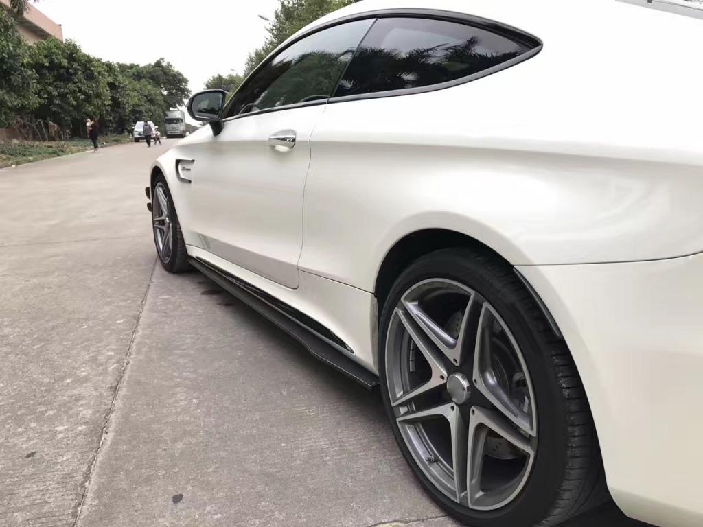 Mercedes C-Klasse C205 Coupe Carbon Seitenschweller – Bild 2
