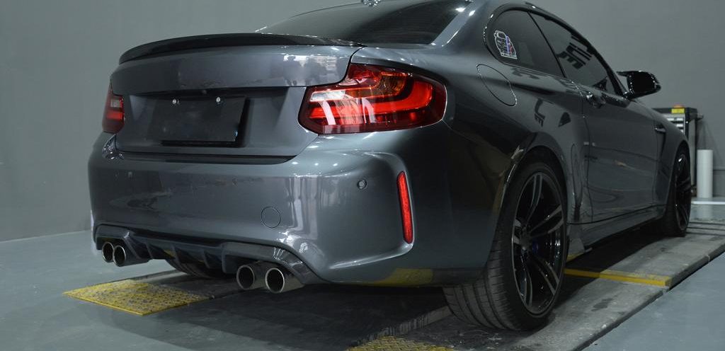 BMW F87 M2 Carbon Heckspoiler P-Style – Bild 3